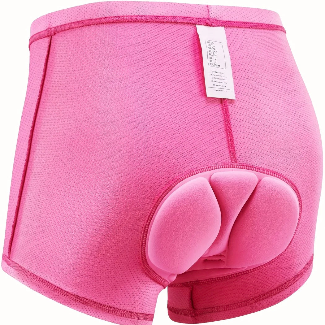 Women's Breathable Cycling Shorts with 4D Padding
