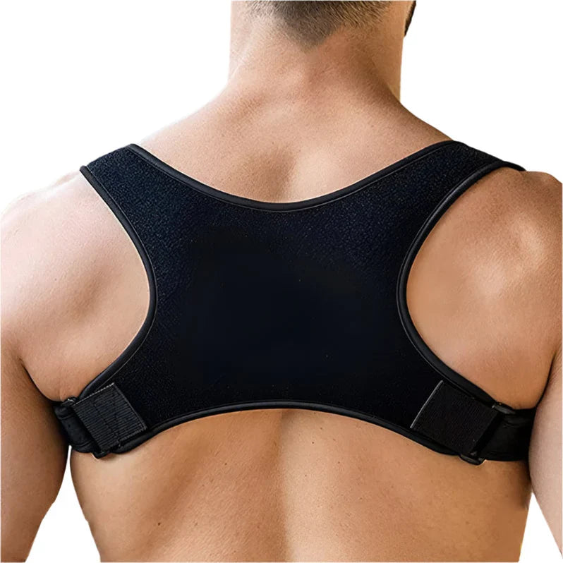 Back and Shoulder Support Brace – Adjustable Posture Corrector for Everyday Use