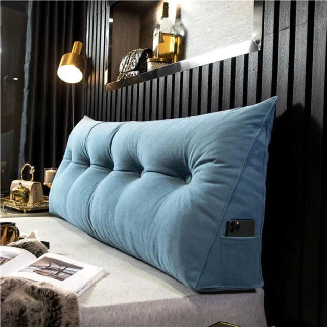 Ergonomic Bed Cushion Pillow for Back Support and Comfort