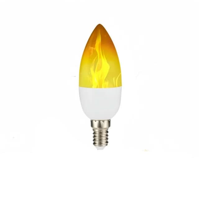 LED Flame Effect Bulb for Warm Ambiance and Versatile Decoration