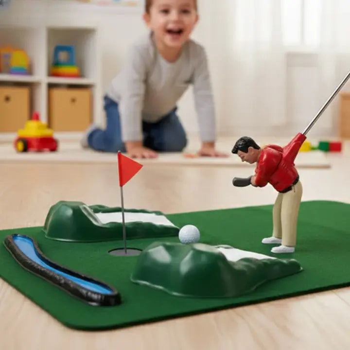 Portable Mini Golf Kit for Home and Office – Indoor Putting Set