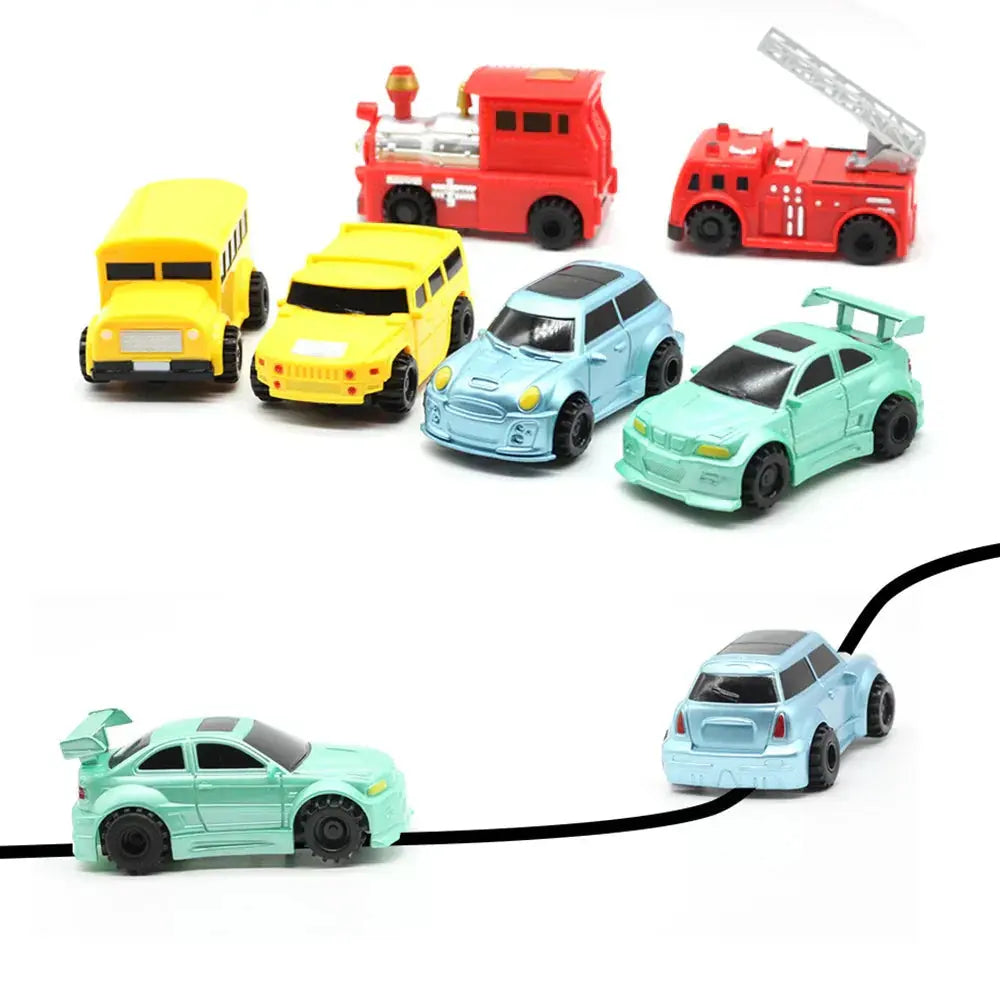 Track-Drawing Toy Car – Follow the Path and Start Driving