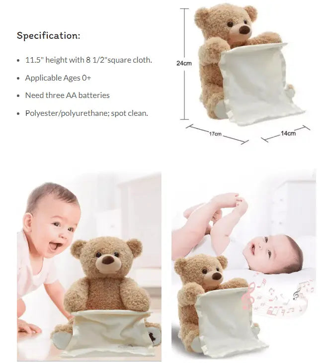 Interactive Cuddle Buddy | Moves and Speaks | Soft Plush Comfort