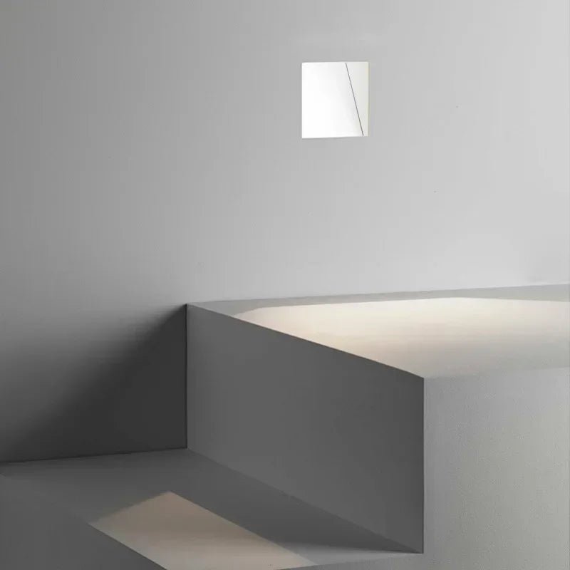 Motion Sensor LED Stair Light for Modern Recessed Step Illumination 110-240V