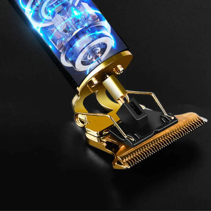 Digital Display Hair Clipper with Precision Blades for Professionals
