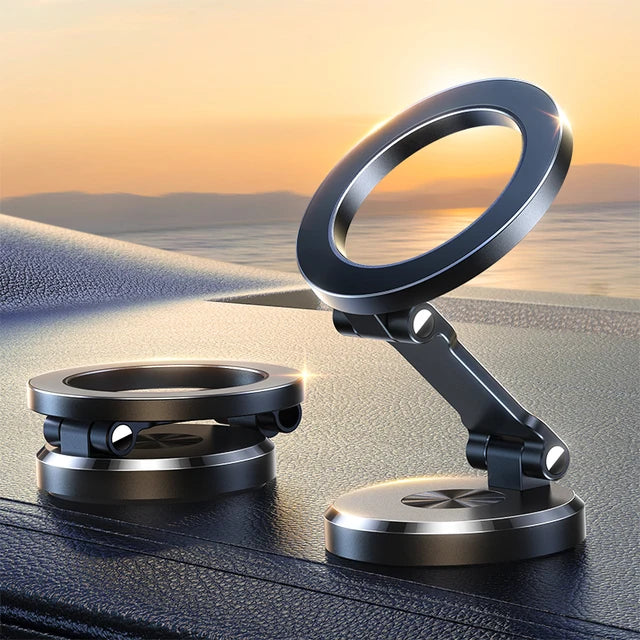 360° Rotating Magnetic Phone Mount for Cars