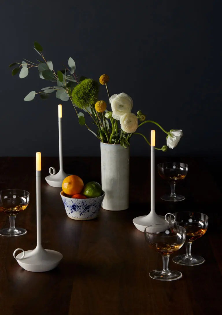 Rechargeable Table Lamp with Adjustable Brightness Feature