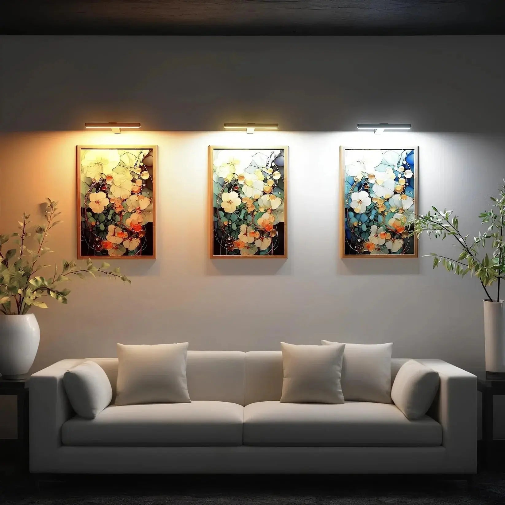 Dimmable Wall Lamp for Art – Wireless LED Picture Lighting