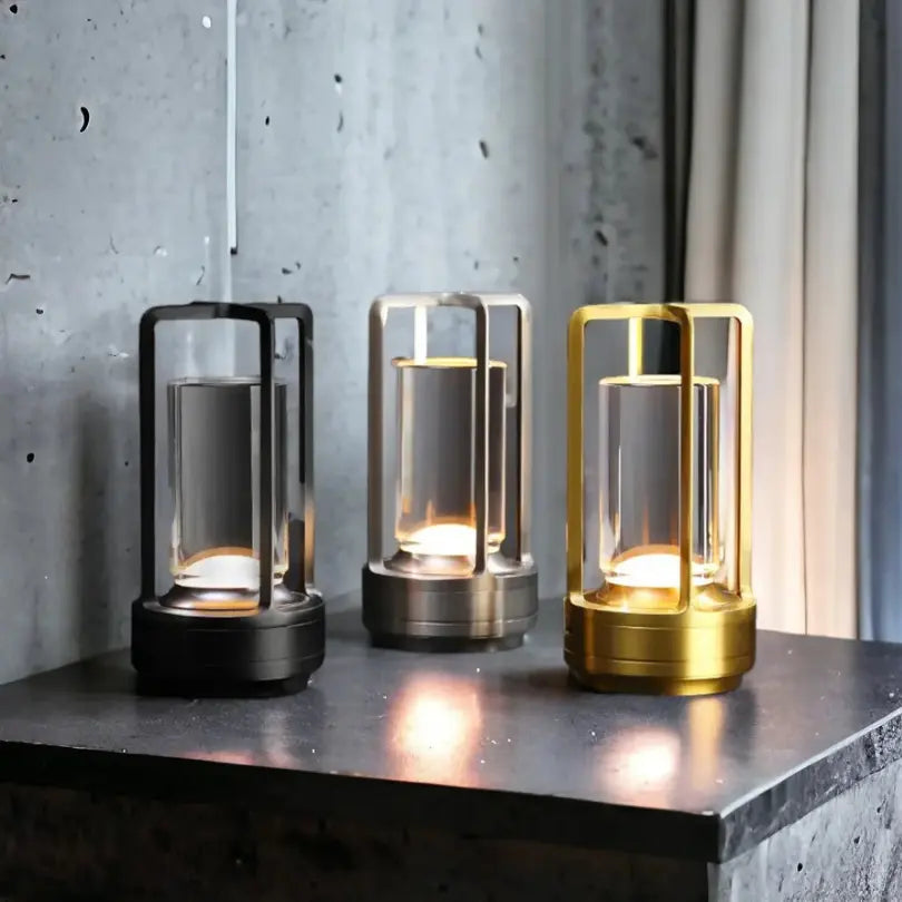 Scandinavian Style Table Lamp – Wireless with Dimming Feature