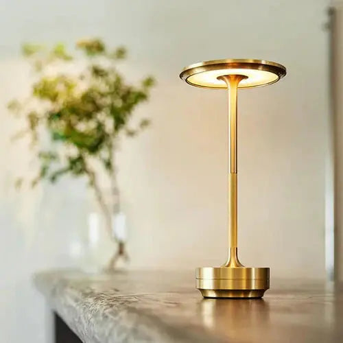 Portable LED Desk Lamp with Adjustable Brightness – Soft Warm Glow