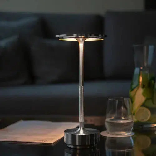 Portable LED Desk Lamp with Adjustable Brightness – Soft Warm Glow
