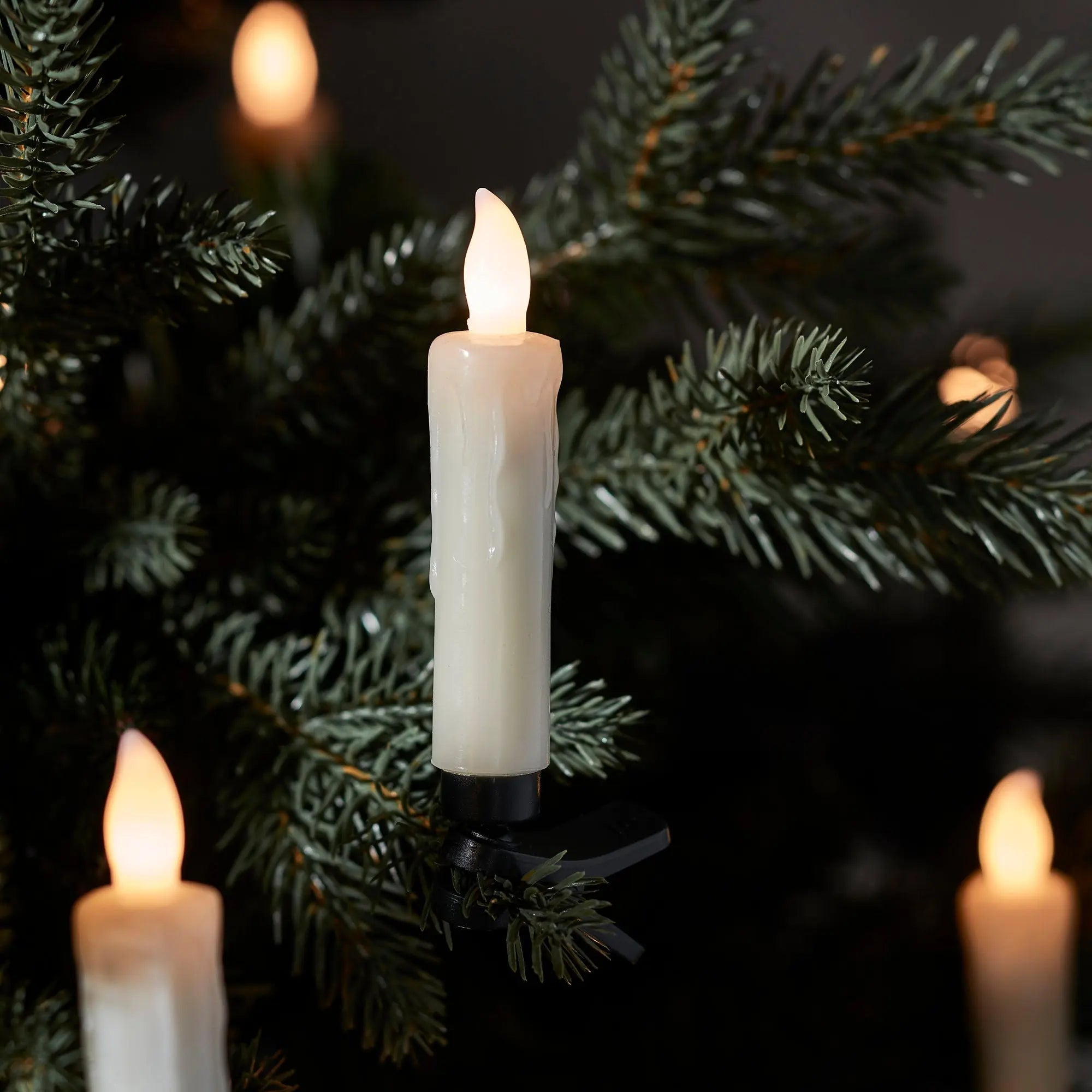 Set of 20 Wireless LED Candles for Christmas Trees