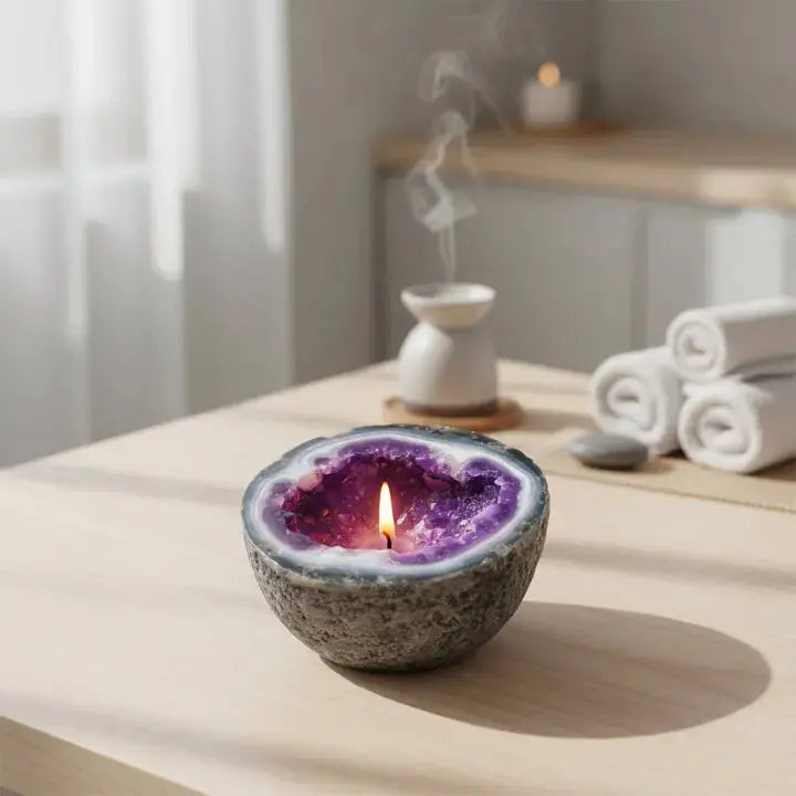Healing Energy Candle for Wellness and Relaxation