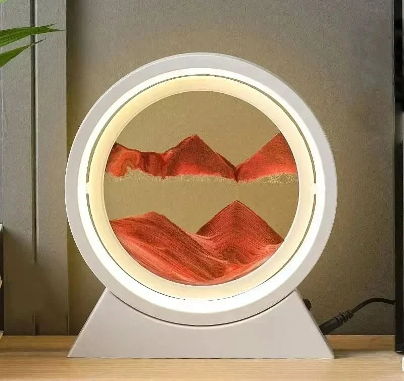 Dynamic Hourglass Lamp with Quicksand – Home Decorative Lighting