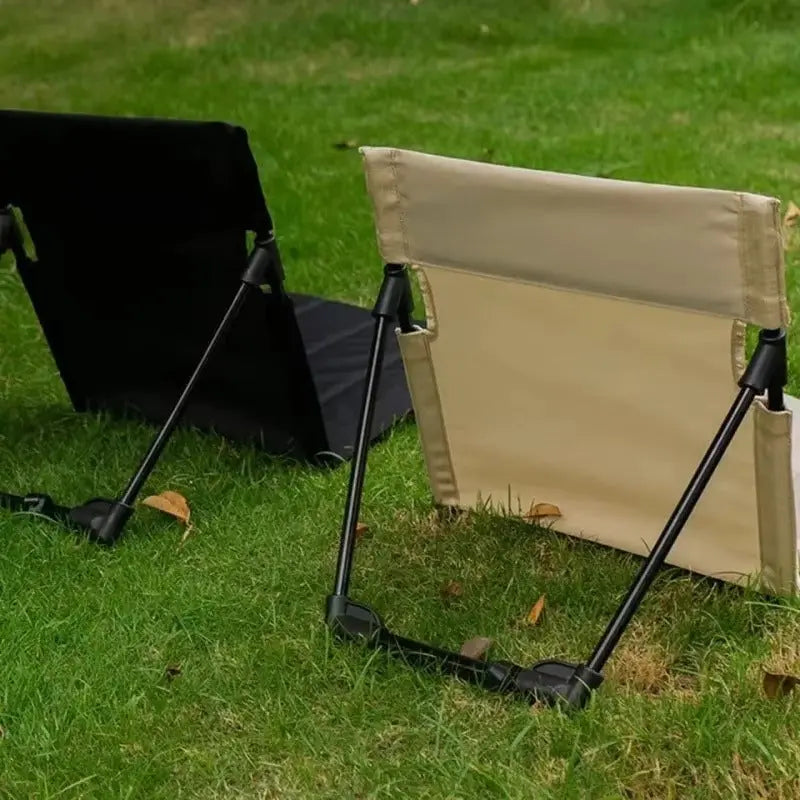 Portable Floor Chair with Back Support – Ideal for Outdoor Use