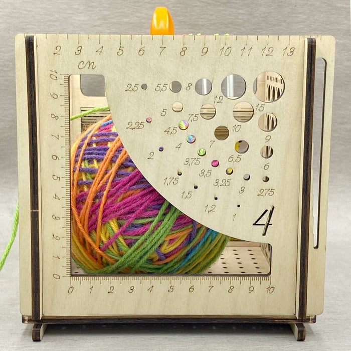 Tangle-Free Crafting Organizer for Needles, Scissors & Accessories