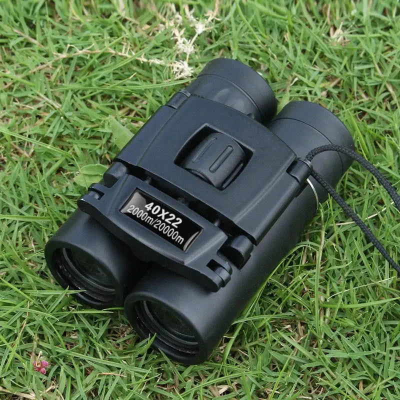 Compact 40x22 Folding Binoculars for Outdoor and Travel Use