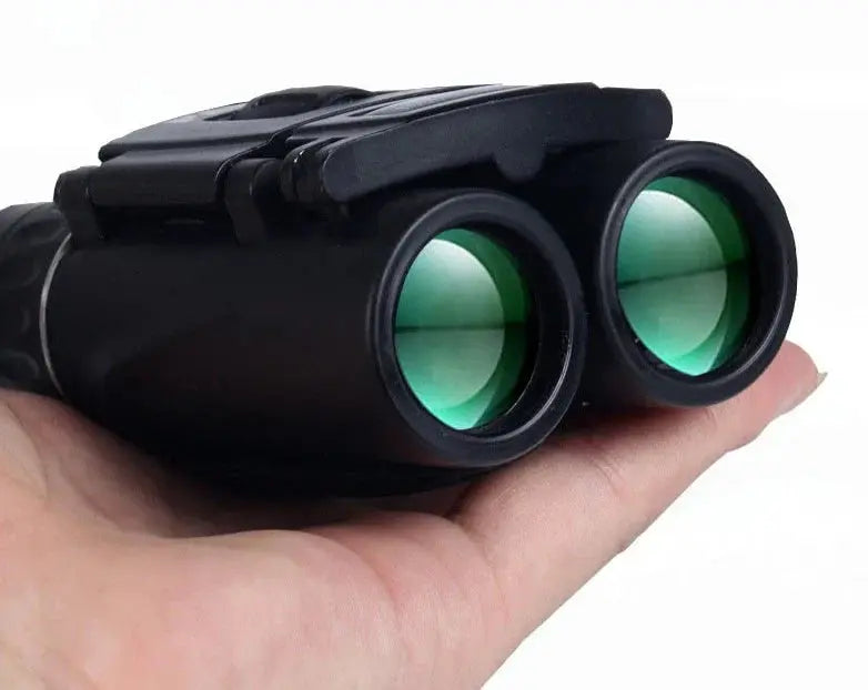 Compact 40x22 Folding Binoculars for Outdoor and Travel Use