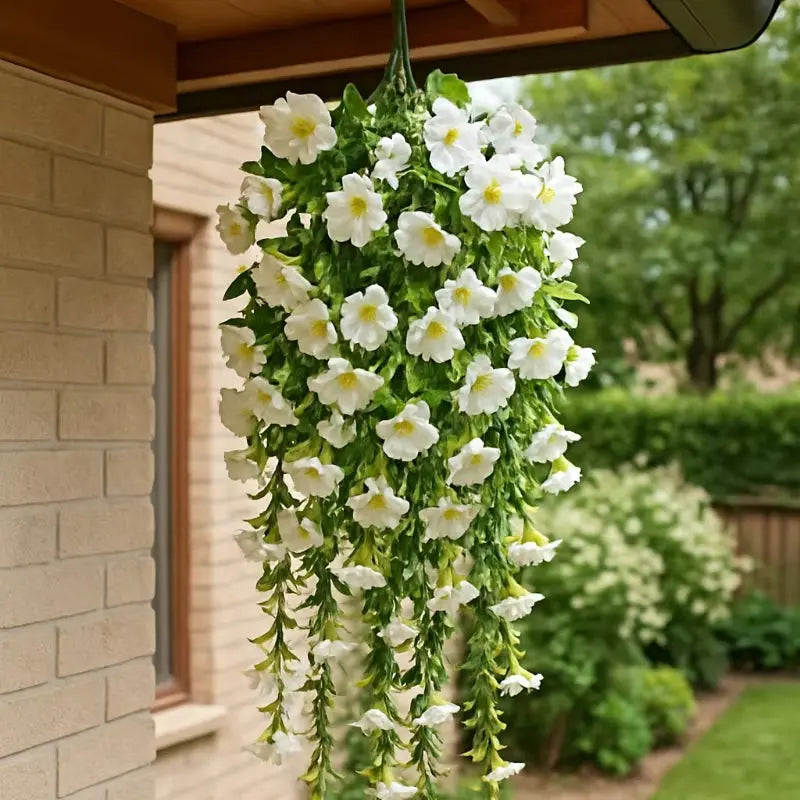 Decorative Hanging Flower Arrangement for Garden and Balcony