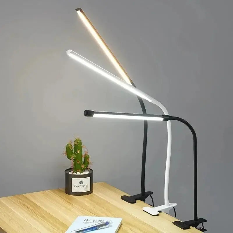 Gooseneck Clip Light with Dimming Feature – LED Design