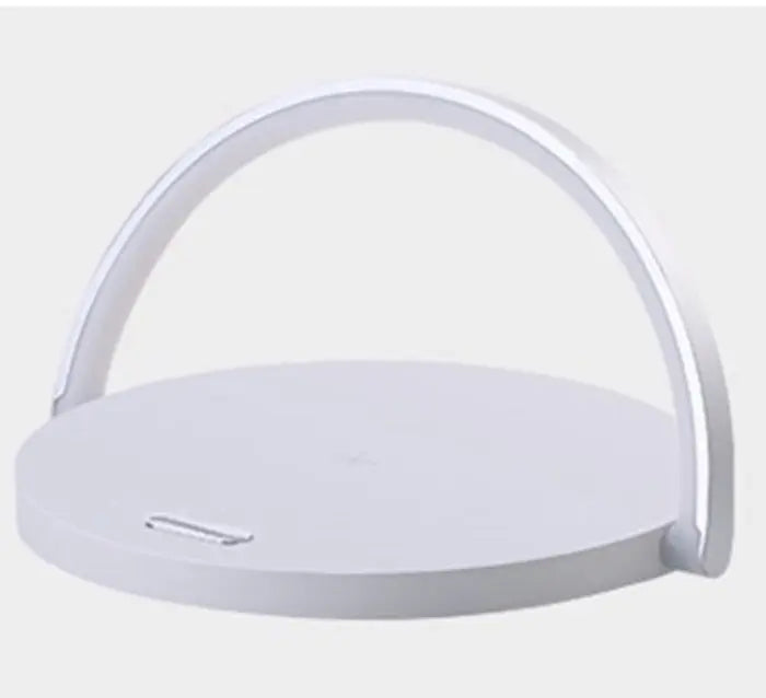 Dimmable LED Nightstand Lamp with Wireless Charging Feature