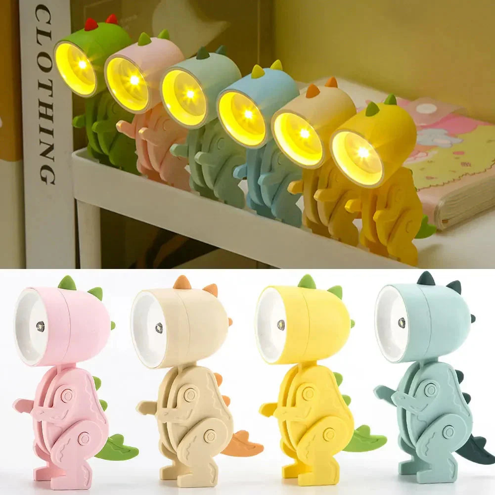 Adjustable Dinosaur LED Lamp for Table Decoration