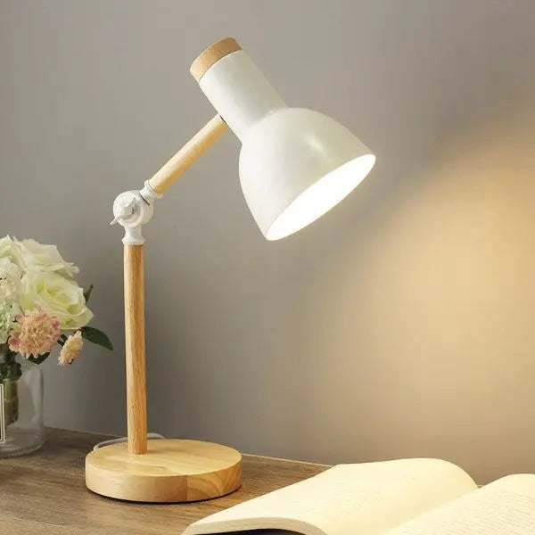 Wooden Accent LED Table Lamp