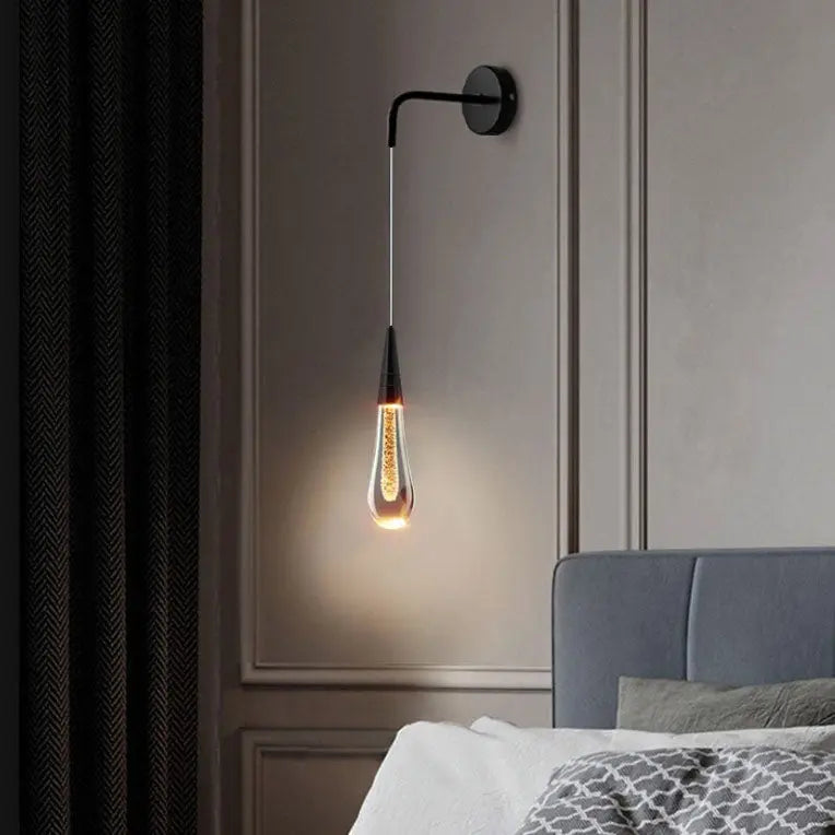 Glass Dripping Design LED Wall Light
