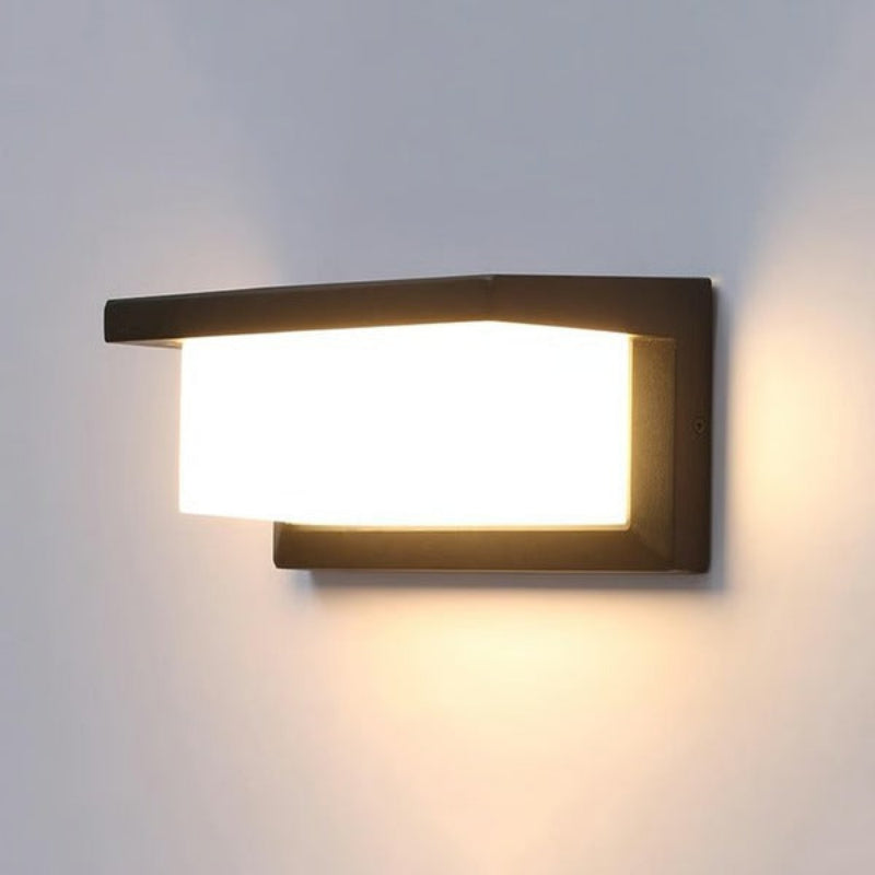 Versatile Outdoor LED Wall Fixture with Adjustable Brightness