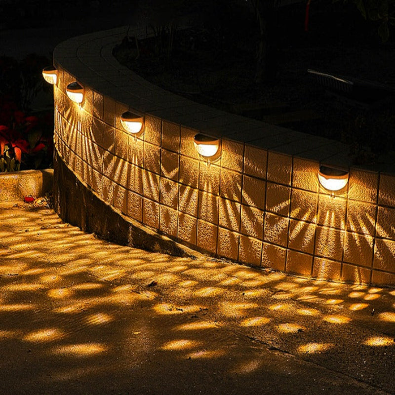 EcoBright Solar LED Wall Light for Outdoor Spaces