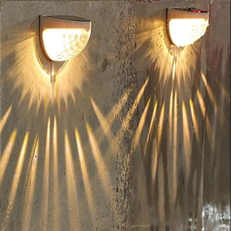 EcoBright Solar LED Wall Light for Outdoor Spaces