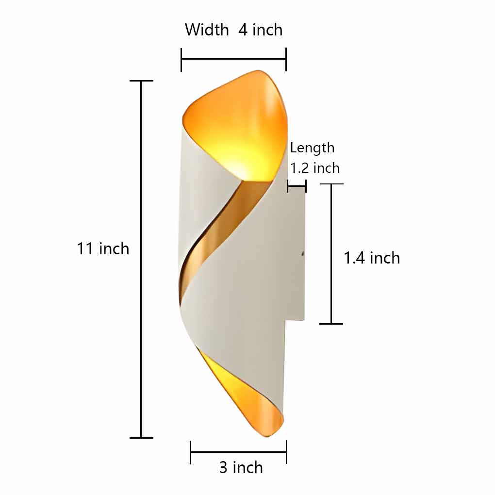 Aluminum LED Wall Light for Indoor and Outdoor Applications
