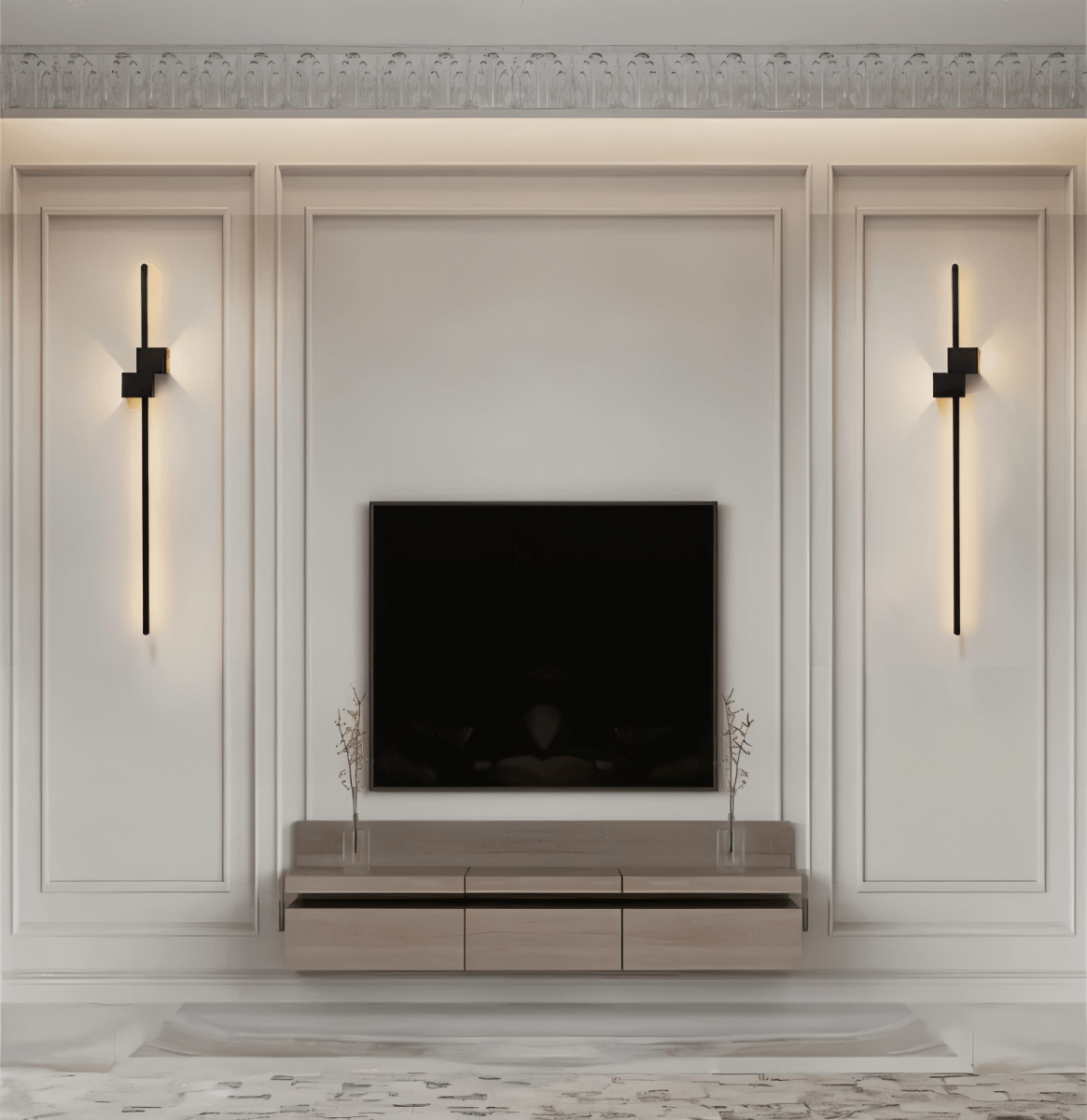 Minimalist LED Wall Sconce for Soft Ambient Lighting