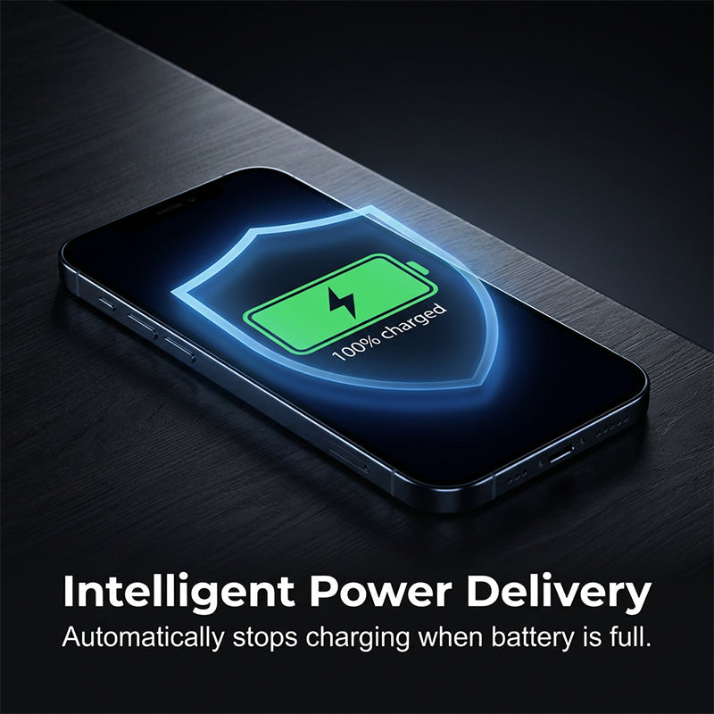 Under-Desk Charging Station | Concealed Installation | Penetrates Wood and Stone