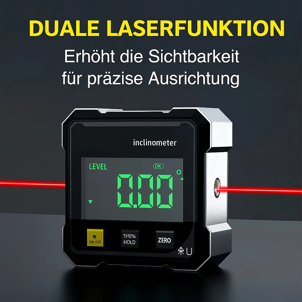 Magnetic Laser Tool for Quick Angle Fixing with Hands-Free Precision