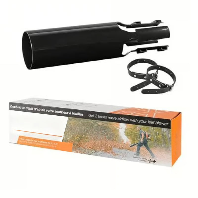 Leaf Blower Airflow Booster Attachment | Tool-Free Quick Assembly