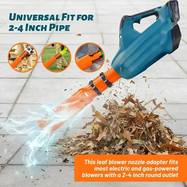 Venturi Nozzle Leaf Blower Enhancer for Universal Use