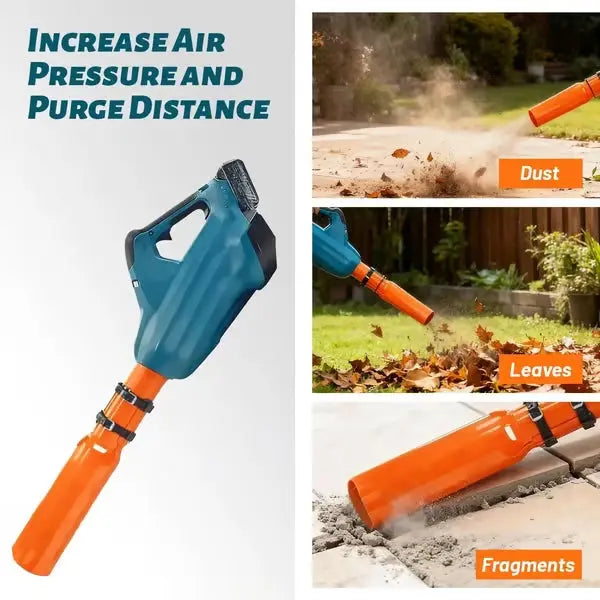 Venturi Nozzle Leaf Blower Enhancer for Universal Use