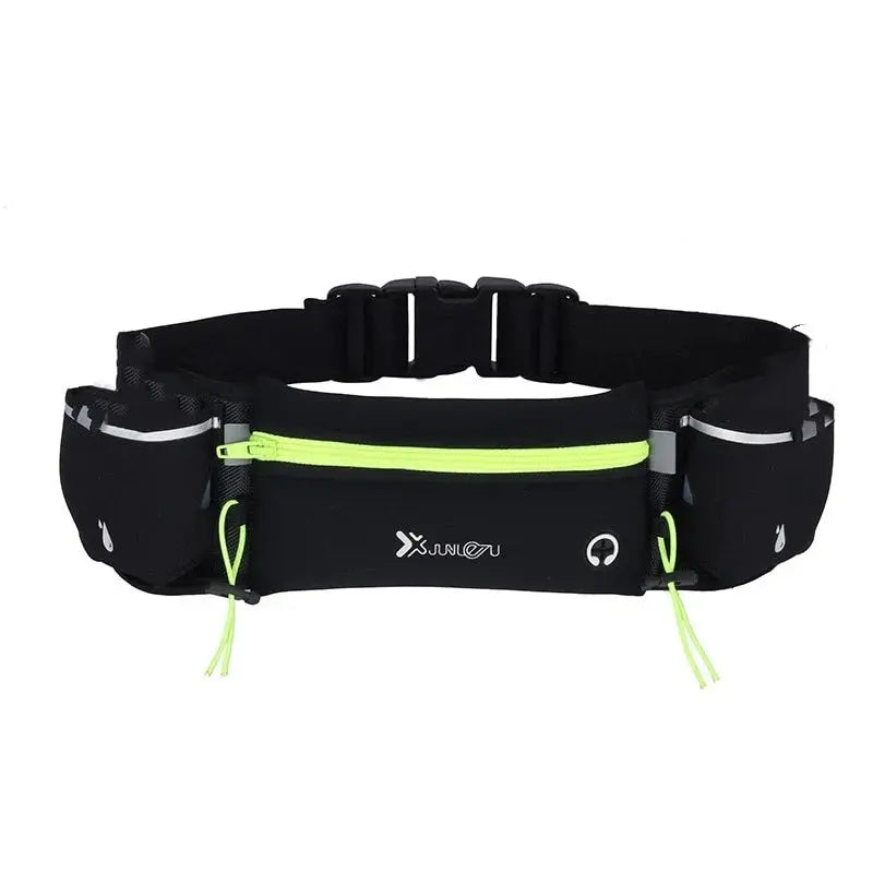 Hands-Free Hip Bag with Water Bottles for Running