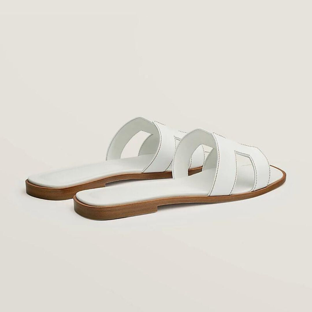 Cut-Out Strappy Sandals for Women - Flat Style Footwear