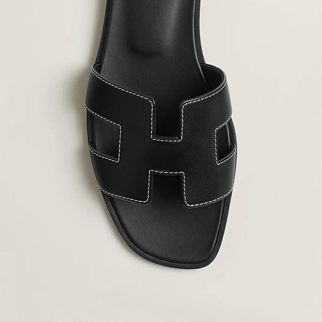 Cut-Out Strappy Sandals for Women - Flat Style Footwear