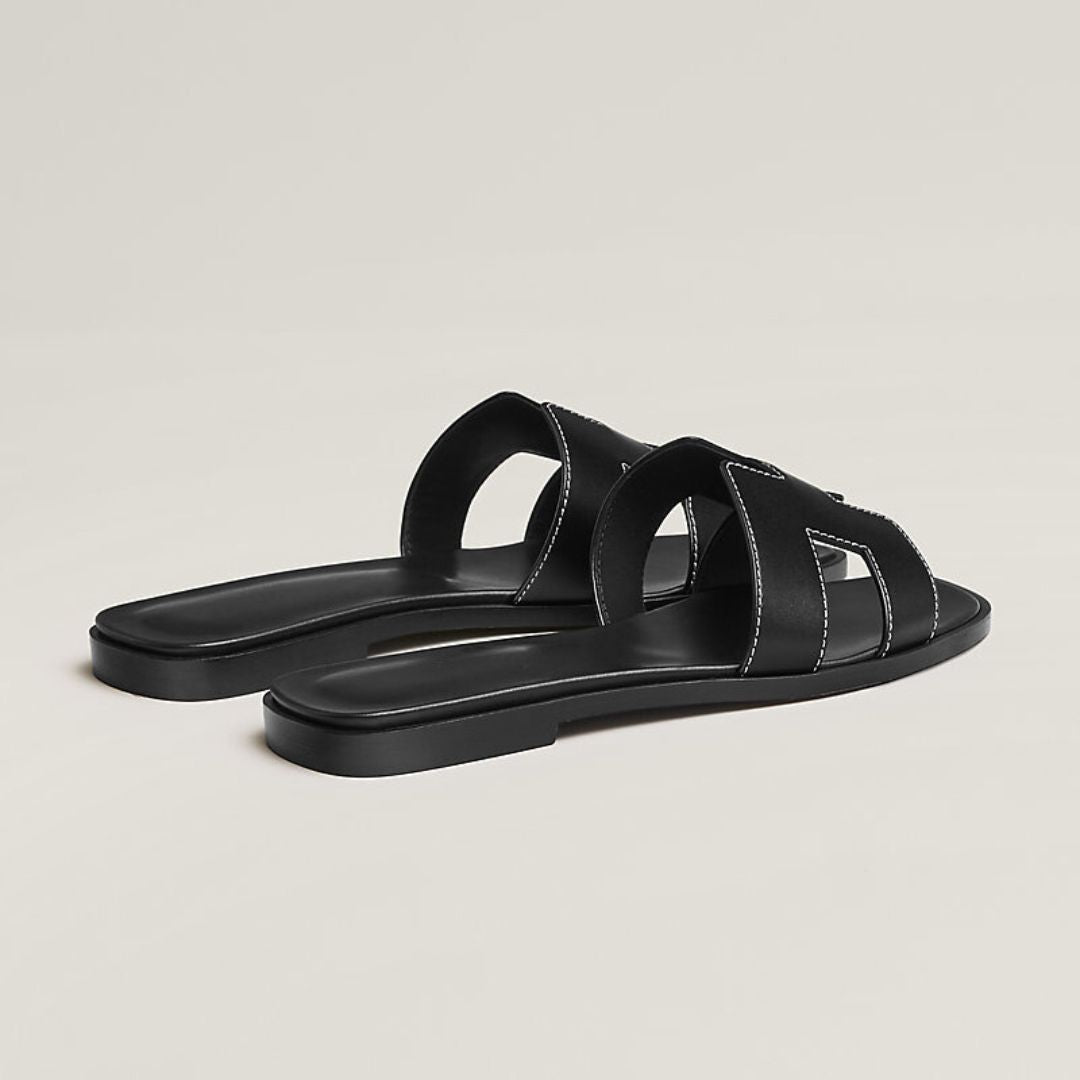 Cut-Out Strappy Sandals for Women - Flat Style Footwear