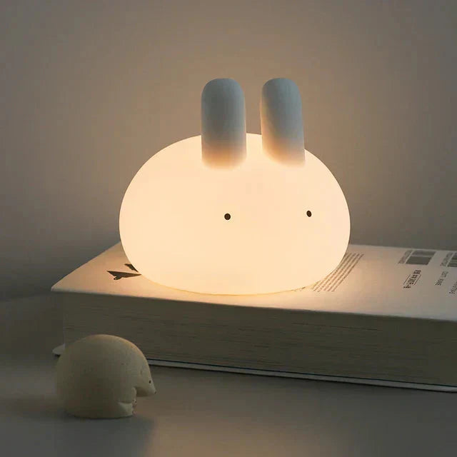 Touch-Controlled USB Charging Rabbit LED Night Light