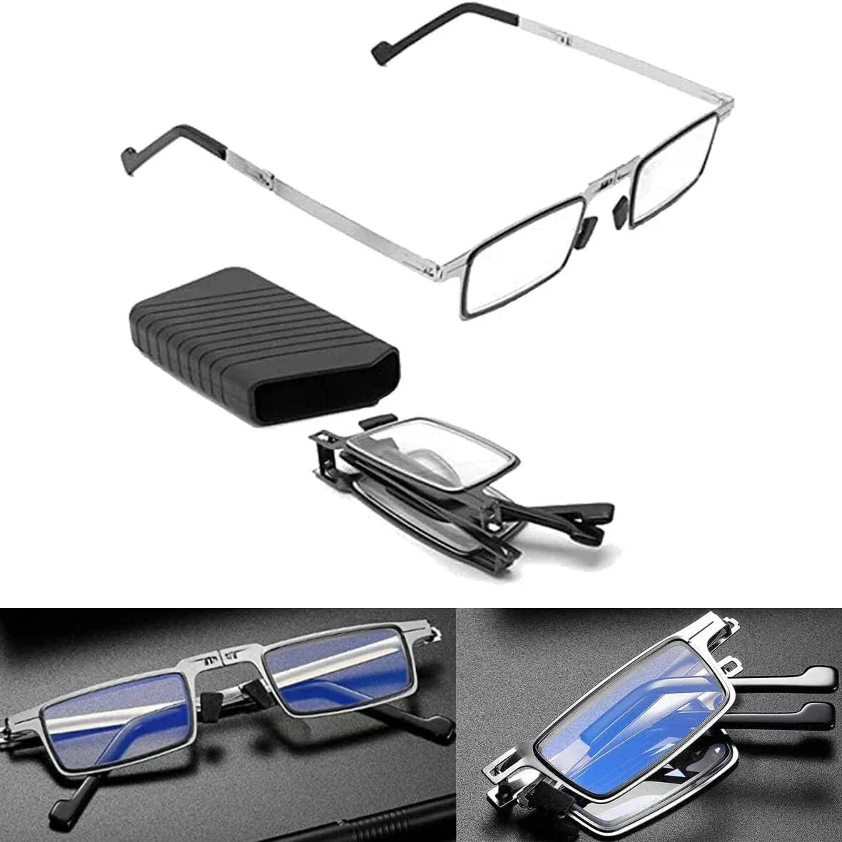 Reading Glasses | Compact in Case | Titan Frame