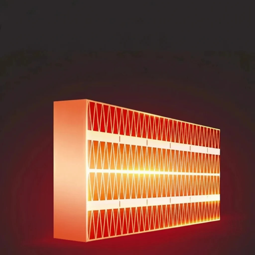 Portable Heater with Overheat Protection and Tip-Over Safety Feature