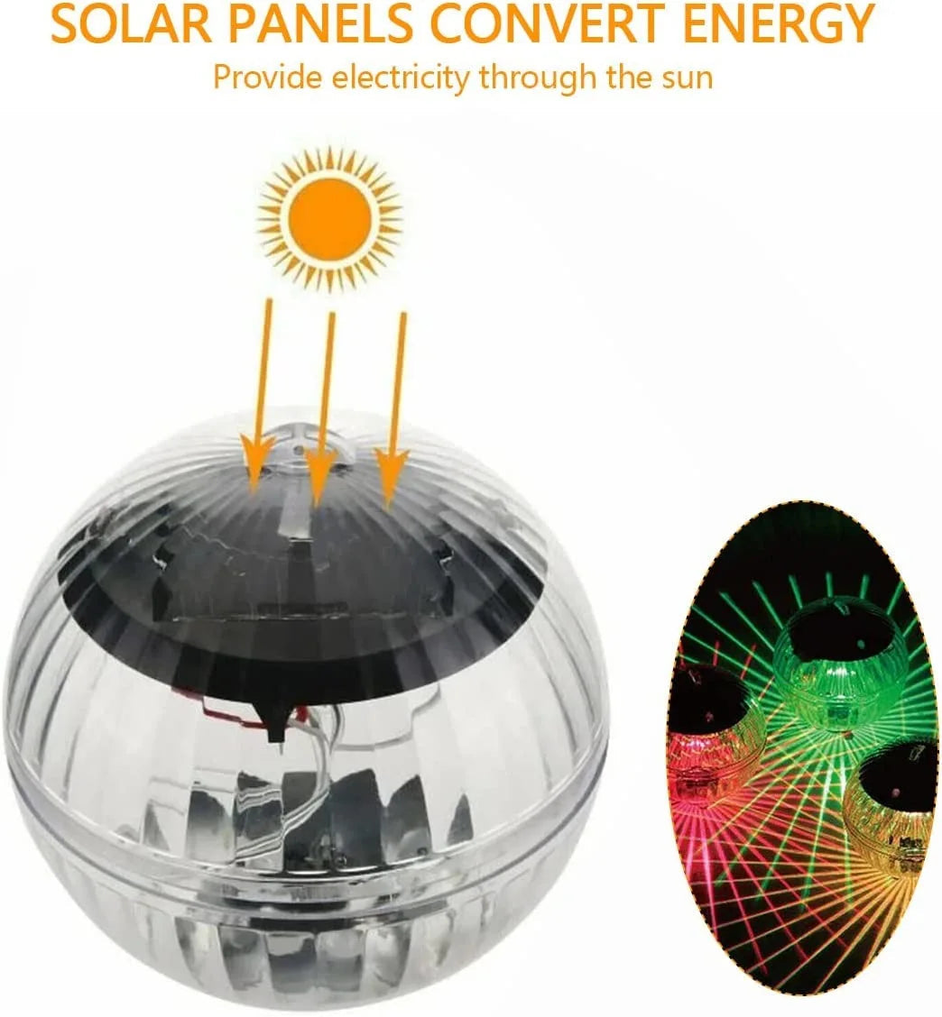 LuminousWave - Waterproof Solar Lights with Color Effects