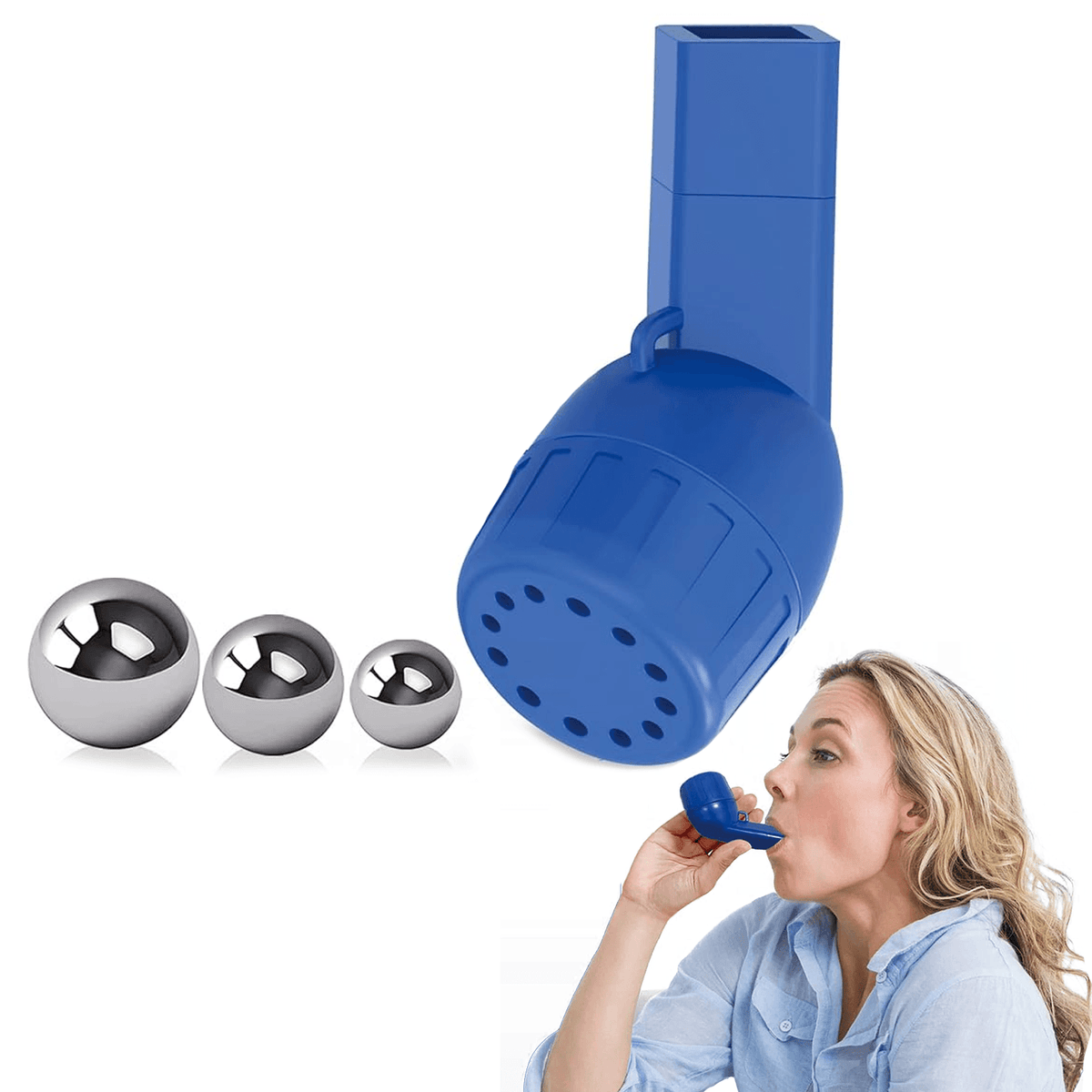 Breathing Exerciser for Natural Mucus Clearance and Respiratory Health
