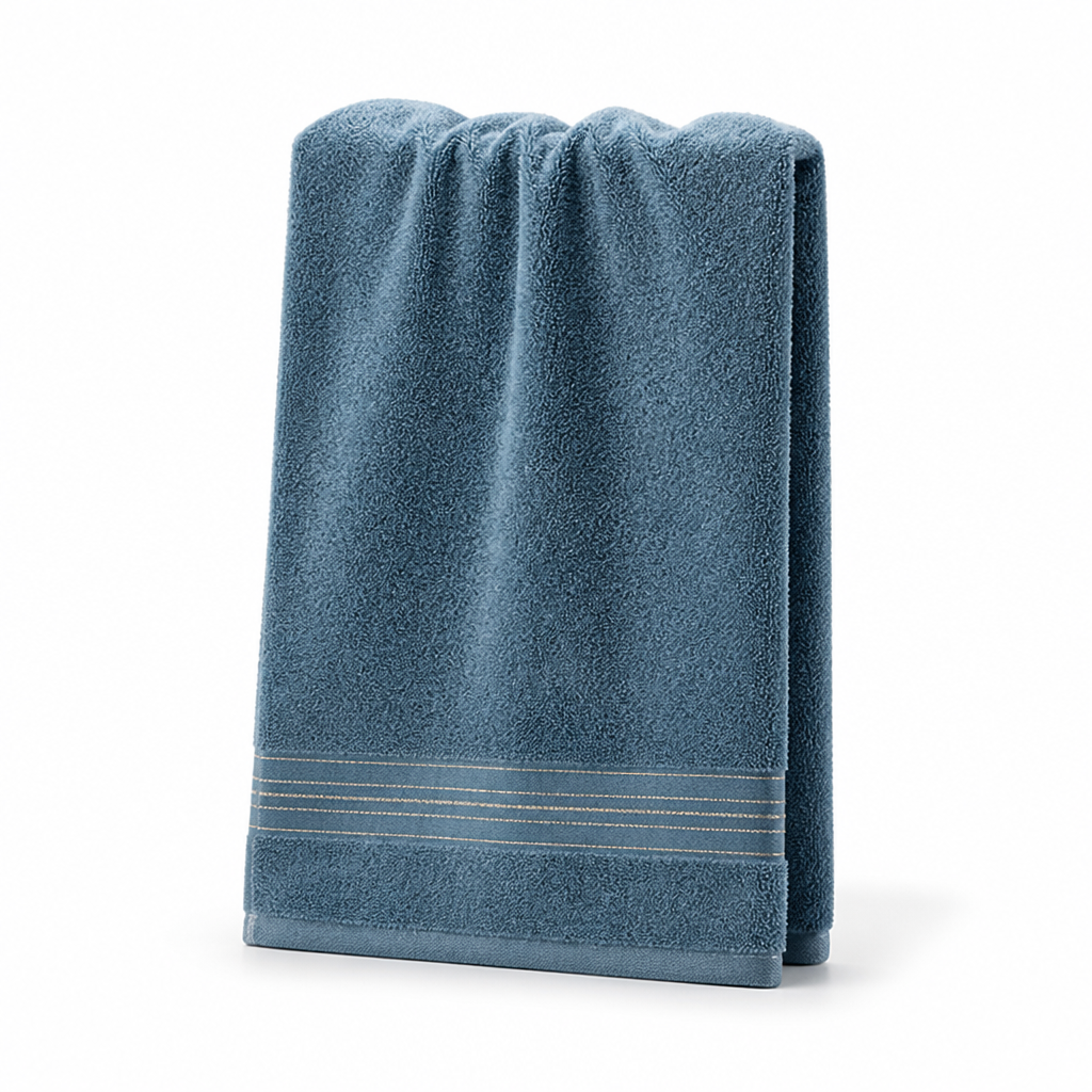 100% Cotton Striped Soft & Absorbent Bath Towel
