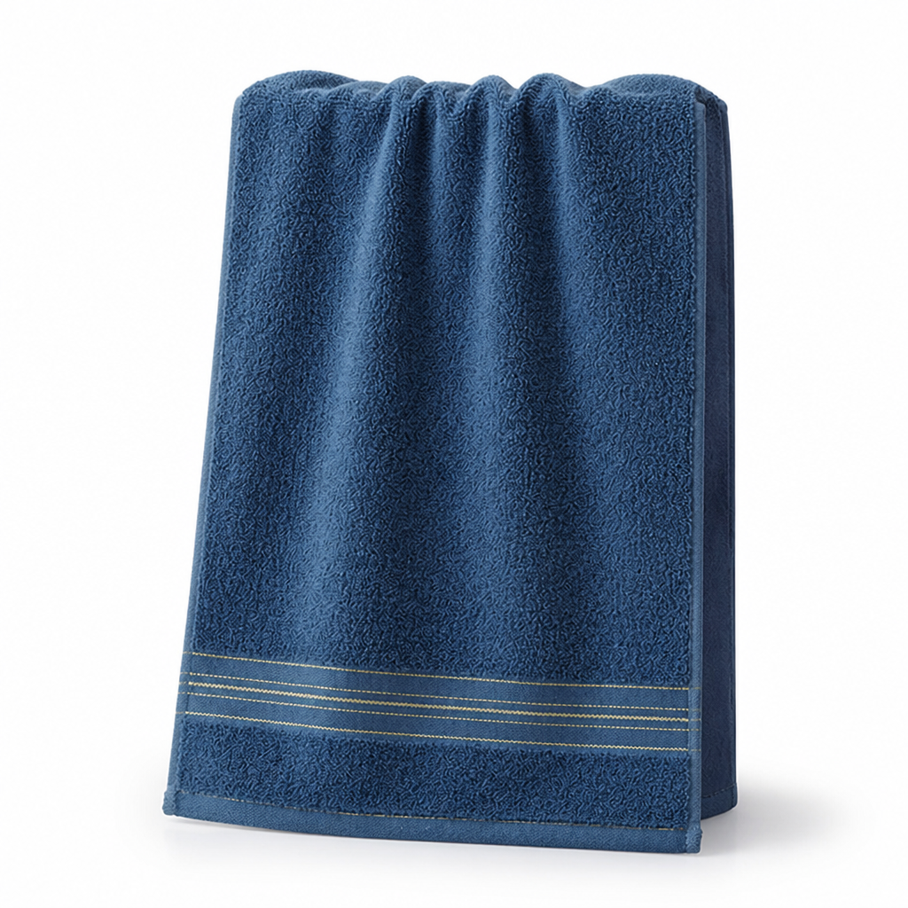 100% Cotton Striped Soft & Absorbent Bath Towel