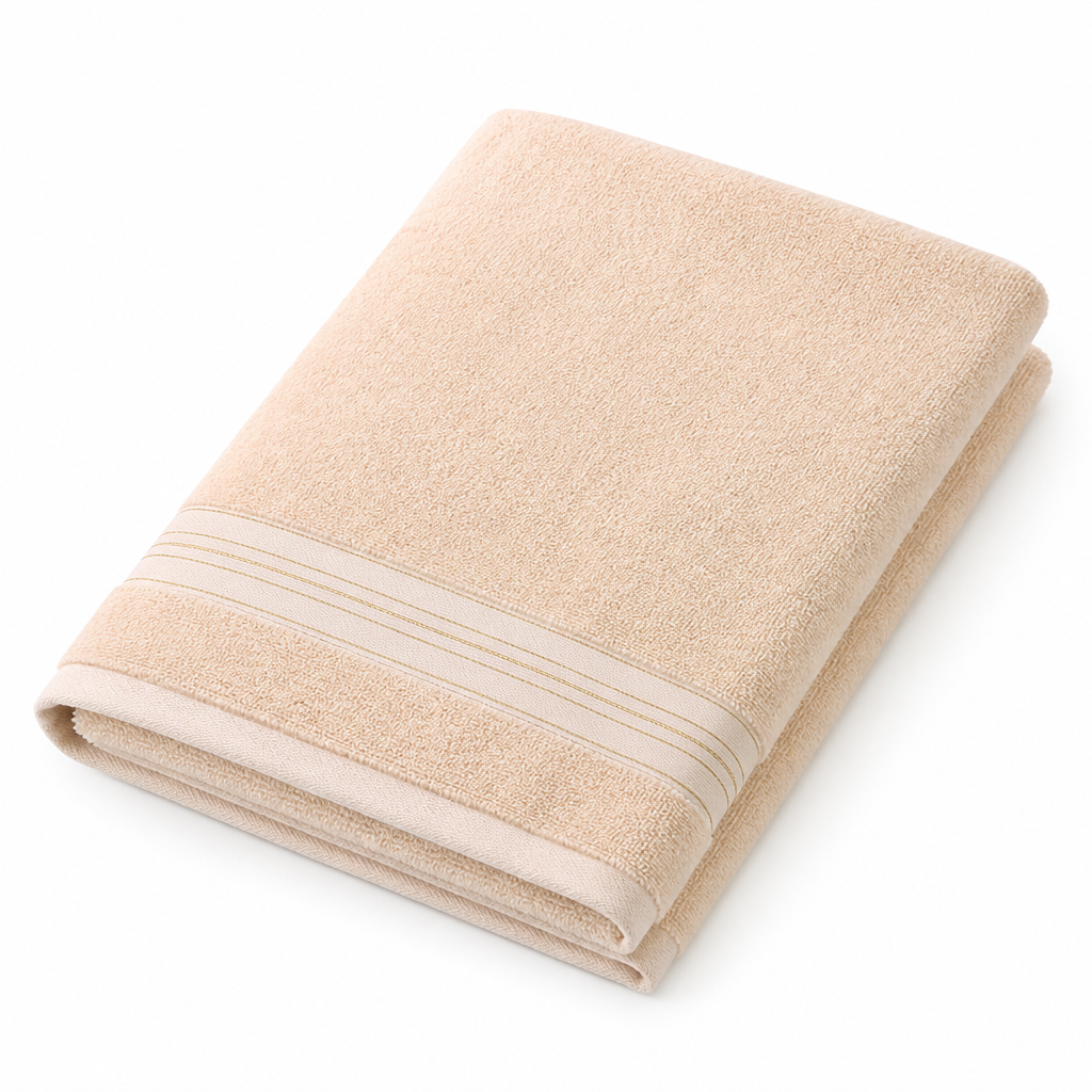 100% Cotton Striped Soft & Absorbent Bath Towel